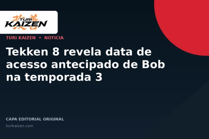 Capa editorial da Turi Kaizen para: Tekken 8 revela data de acesso antecipado de Bob na temporada 3