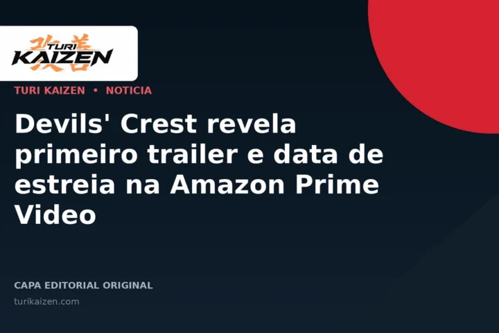 Capa editorial da Turi Kaizen para: Devils' Crest revela primeiro trailer e data de estreia na Amazon Prime Video