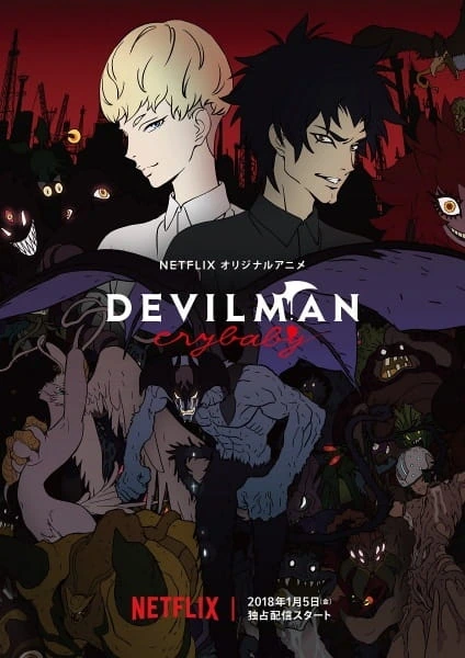 Capa de Devilman: Crybaby