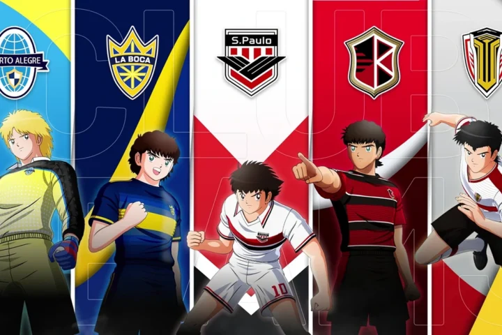 Imagem de divulgação relacionada a Captain Tsubasa 2: World Fighters detalha clubes antes da estreia em 28 de agosto
