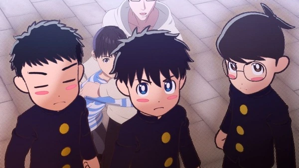 Imagem de divulgação relacionada a Direção de Thunder 3 explica como anime mistura estética 2D e animação 3D