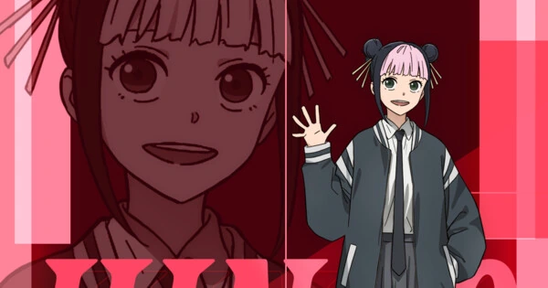 Imagem de divulgação relacionada a Kagurabachi escala Miku Ito como Hinao e Miyari Nemoto como Char Kyonagi
