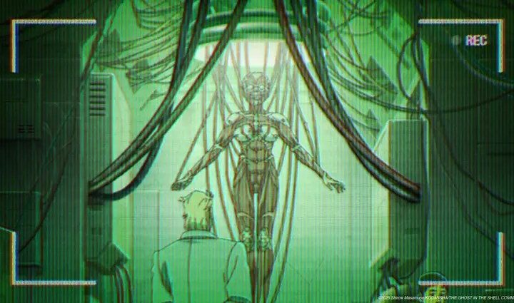 Motoko Kusanagi no episódio 8 de THE GHOST IN THE SHELL