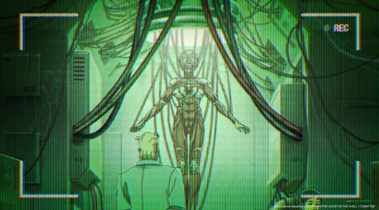 Motoko Kusanagi no episódio 8 de THE GHOST IN THE SHELL