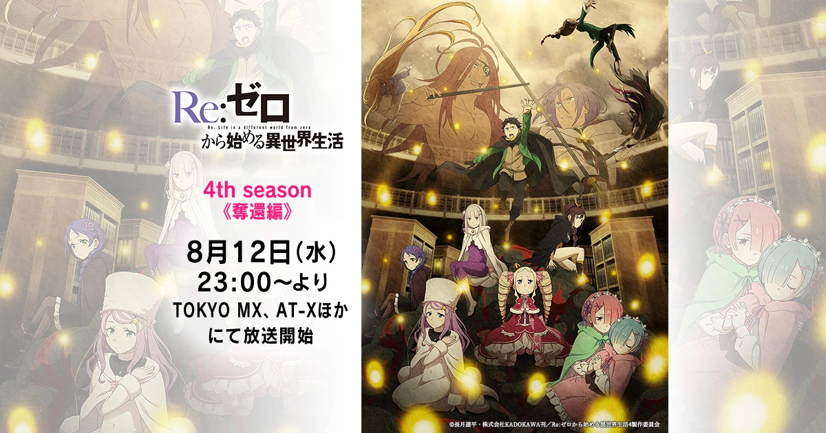 Cena oficial do episódio 80 de Re:ZERO