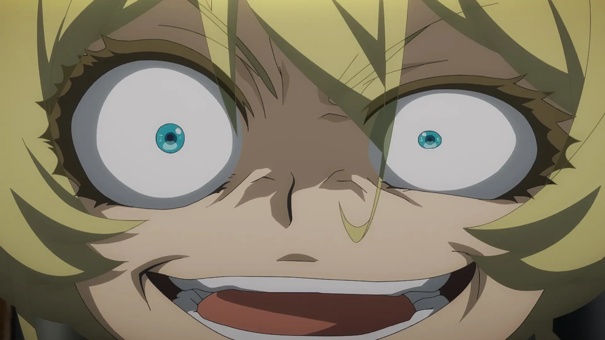 Cena oficial do episódio 8 de Saga of Tanya the Evil Season 2