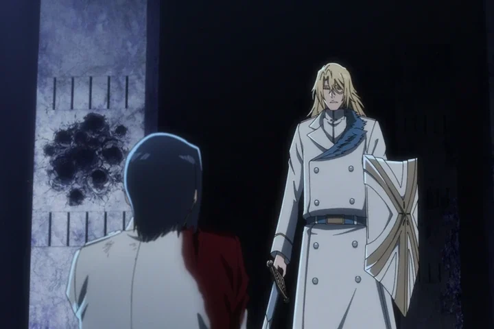 Personagem em cena de BLEACH: Thousand-Year Blood War - The Calamity.