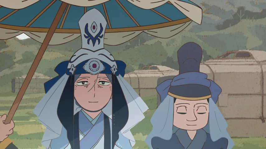 Personagem em cena de Jaadugar: A Witch in Mongolia.