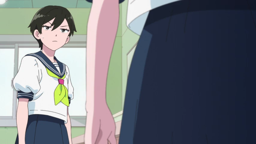 Personagem em cena de You and I Are Polar Opposites - 2ª temporada.