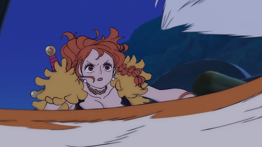 Personagem em cena de ONE PIECE.