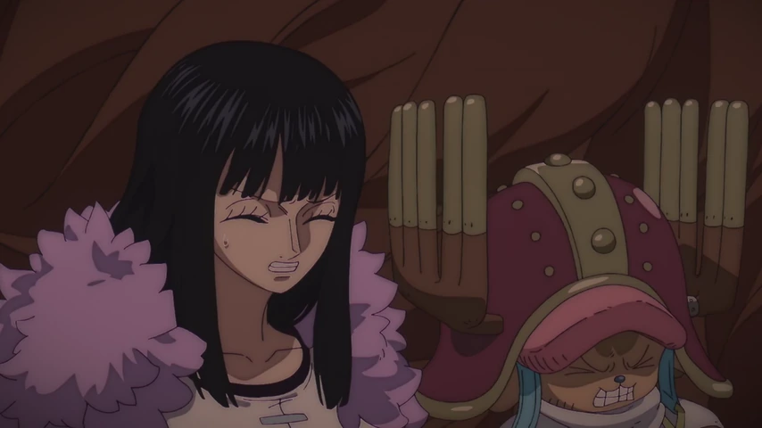 Personagem em cena de ONE PIECE.