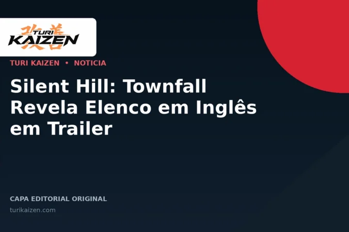Capa editorial da Turi Kaizen para: Silent Hill: Townfall Revela Elenco em Inglês em Trailer