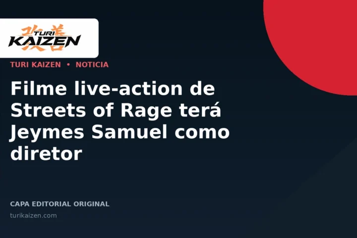 Capa editorial da Turi Kaizen para: Filme live-action de Streets of Rage terá Jeymes Samuel como diretor