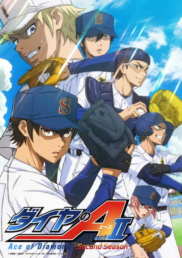 Imagem de divulgação relacionada a 2º cour de Ace of Diamond Act II estreia em 11 de outubro