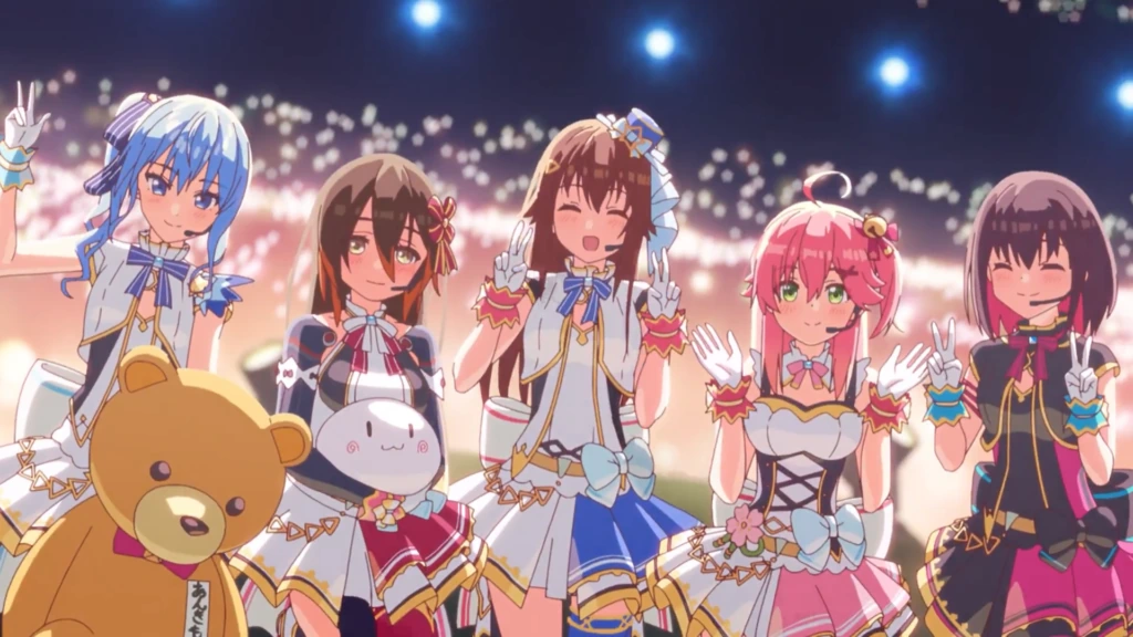 Imagem de divulgação relacionada a hololive anuncia anime de TV produzido pelo Studio KAI