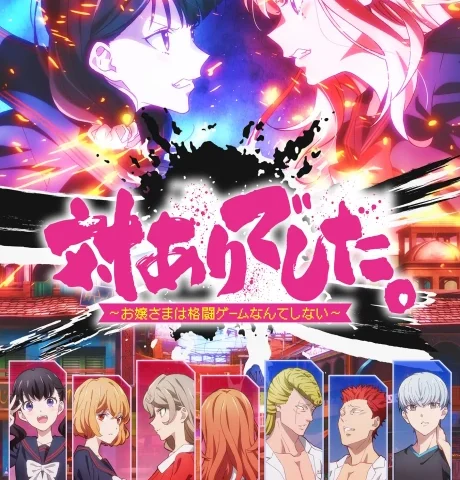 Arte promocional de Young Ladies Don't Play Fighting Games