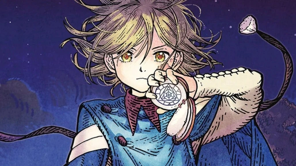 Imagem de divulgação relacionada a Kamome Shirahama estima que Witch Hat Atelier completou um terço da história