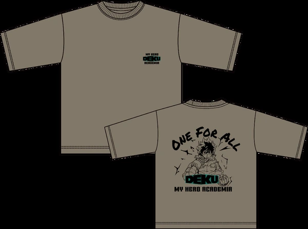 Imagem de divulgação relacionada a My Hero Academia terá cinco camisetas exclusivas da Workman em outubro