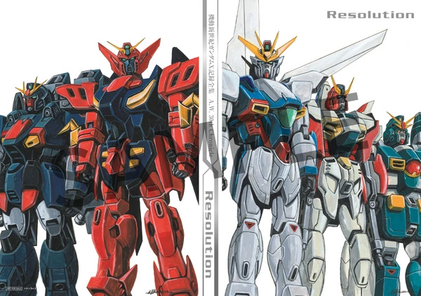 Imagem de divulgação relacionada a Gundam X marca 30 anos com 39 pôsteres baseados nos episódios