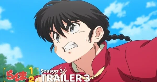 Imagem de divulgação relacionada a Ranma 1/2 retorna em 3 de outubro com a terceira temporada