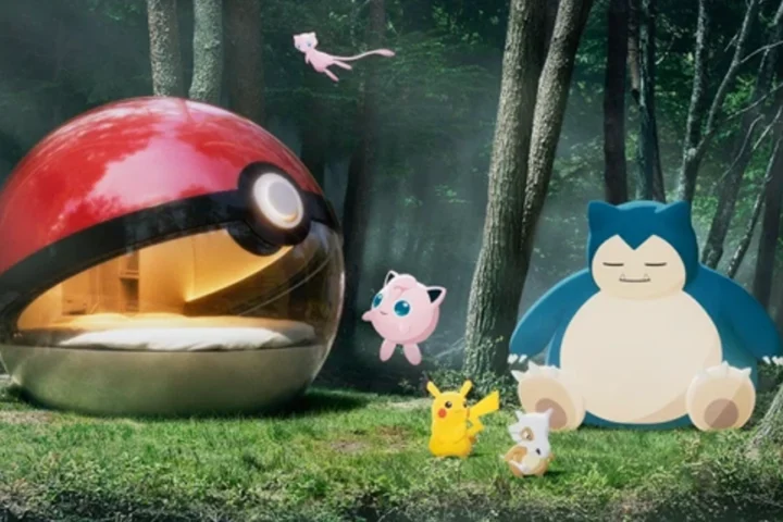 Imagem de divulgação relacionada a Pokémon Sleep anuncia hospedagem temática em formato de Poké Bola