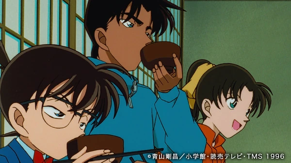 Imagem de divulgação relacionada a TVer libera seleção de 36 episódios de Detetive Conan com Heiji e Kazuha
