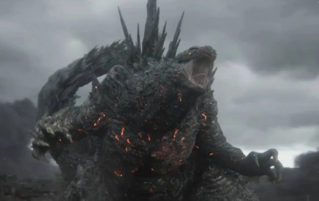 Imagem de divulgação relacionada a Godzilla Minus Zero ganha novo trailer e estreia no Brasil em 5 de novembro