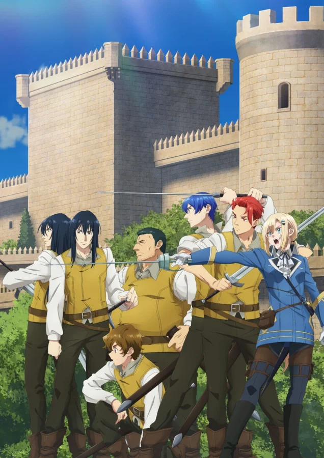 Nova arte principal do anime Romelia War Chronicle