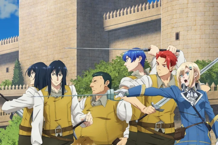 Nova arte principal do anime Romelia War Chronicle