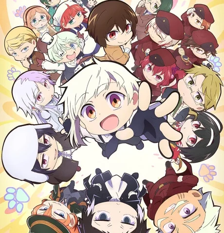 Arte de divulgação de Bungo Stray Dogs WAN! 2