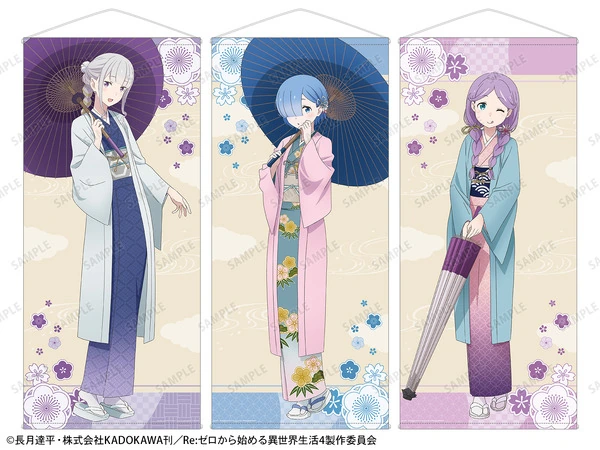 Imagem de divulgação relacionada a Re:ZERO terá evento em Asakusa com circuito e artes inéditas