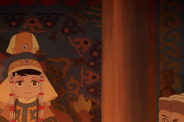 Personagem em cena de Jaadugar: A Witch in Mongolia.
