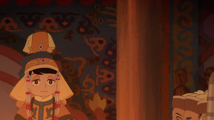 Personagem em cena de Jaadugar: A Witch in Mongolia.