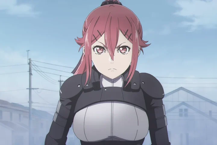 Personagem em cena de Black Torch.