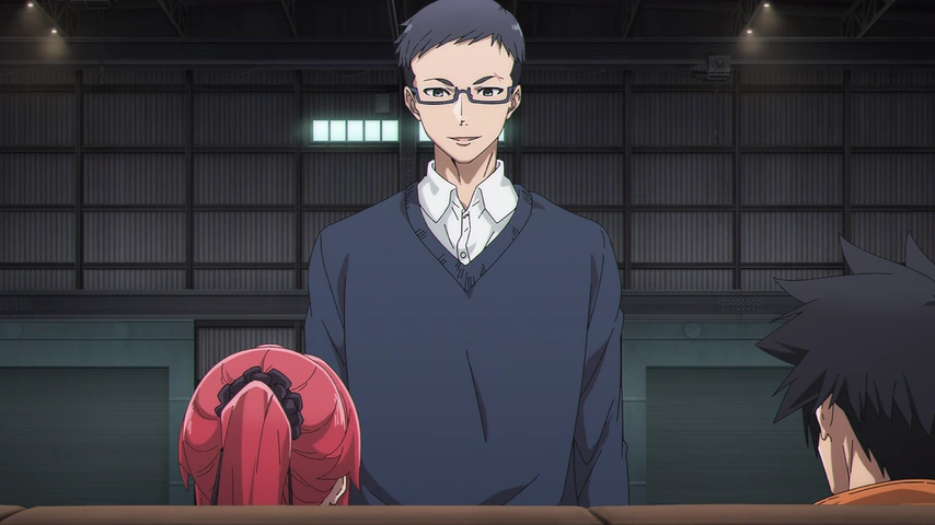 Personagem em cena de Black Torch.