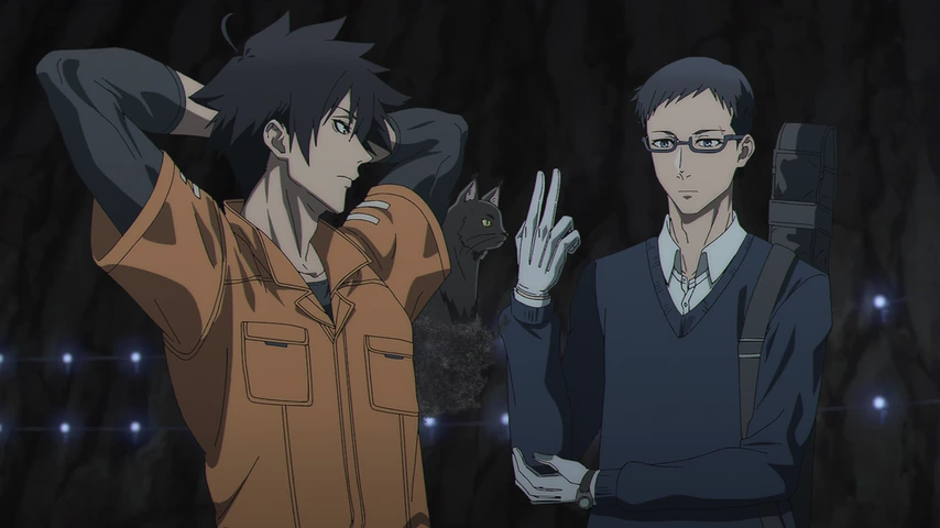 Personagem em cena de Black Torch.