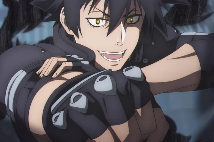 Personagem em cena de Black Torch.