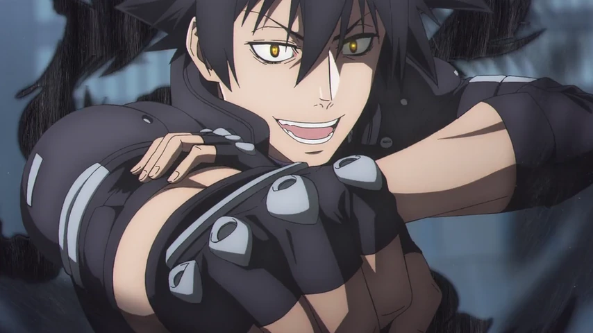Personagem em cena de Black Torch.