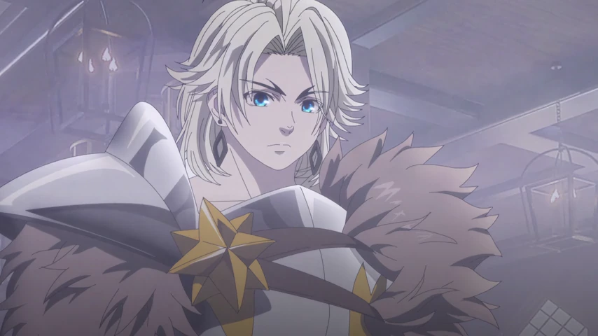 Personagem em cena de The Exiled Heavy Knight.