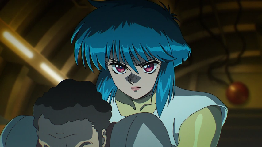Personagem em cena de THE GHOST IN THE SHELL.