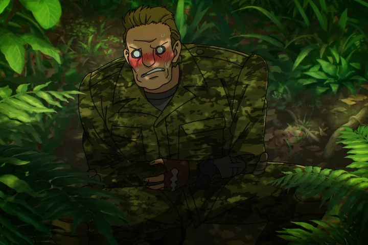 Personagem em cena de THE GHOST IN THE SHELL.