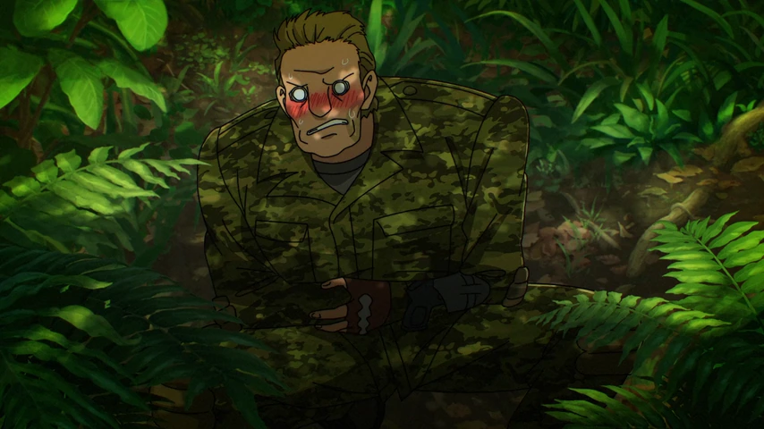 Personagem em cena de THE GHOST IN THE SHELL.
