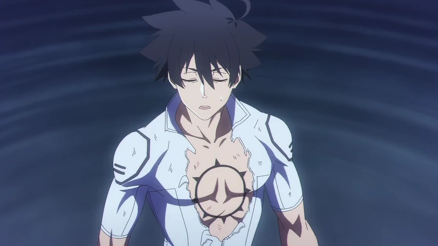 Personagem em cena de Black Torch.