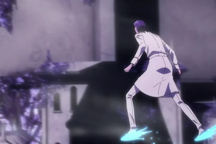 Personagem em cena de BLEACH: Thousand-Year Blood War - The Calamity.