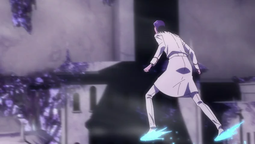 Personagem em cena de BLEACH: Thousand-Year Blood War - The Calamity.