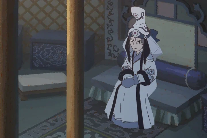Personagem em cena de Jaadugar: A Witch in Mongolia.
