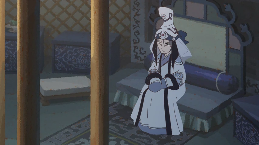 Personagem em cena de Jaadugar: A Witch in Mongolia.