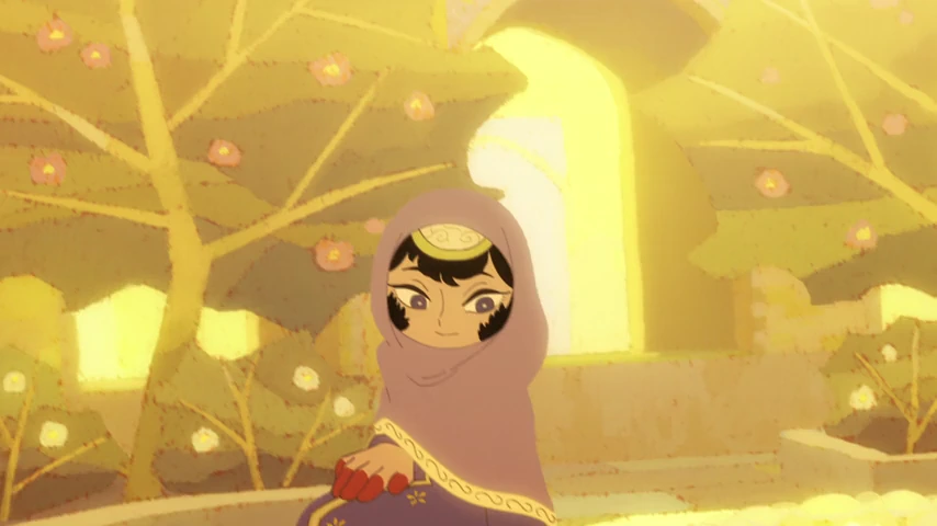 Personagem em cena de Jaadugar: A Witch in Mongolia.