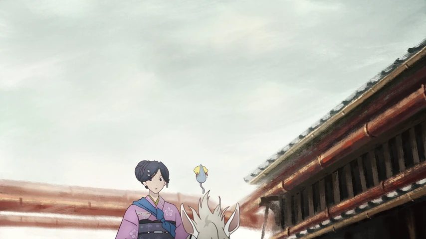 Personagem em cena de Sparks of Tomorrow.