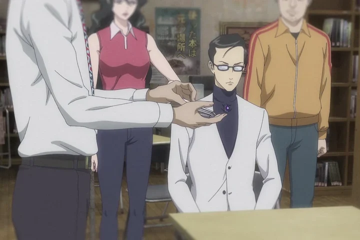 Personagem em cena de LIAR GAME.